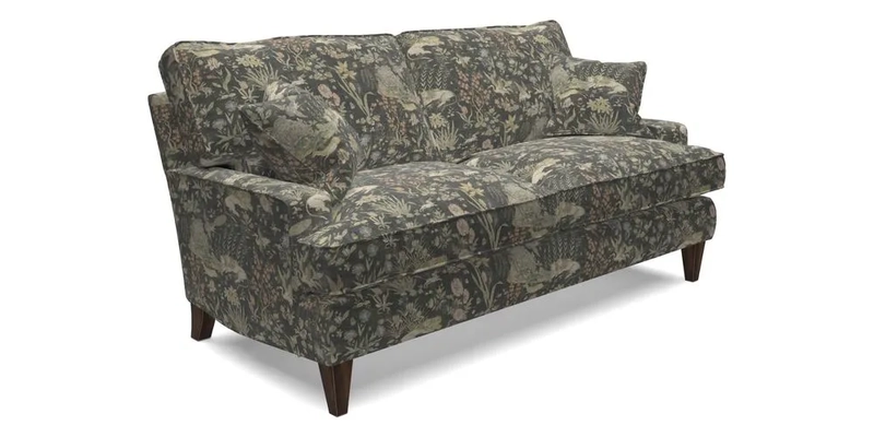 Ingleborough 3 Seater Sofa in Warwick Edinburgh Henna Rugs supplied by Rugs of Petworth