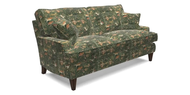 Ingleborough 3 Seater Sofa in Warwick Edinburgh Henna Rugs supplied by Rugs of Petworth