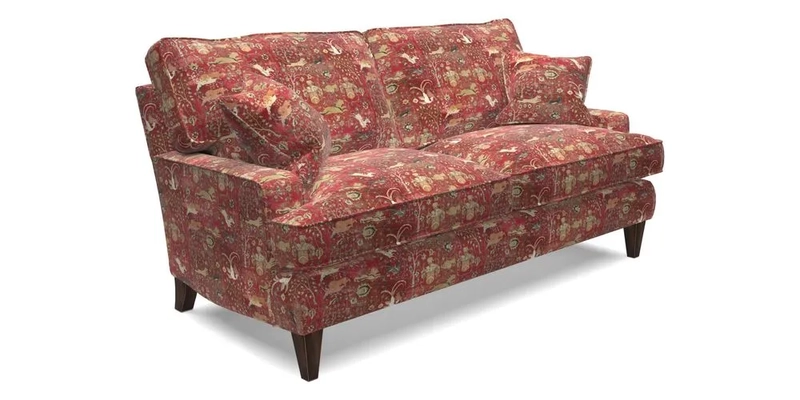 Ingleborough 3 Seater Sofa in Warwick Edinburgh Henna Rugs supplied by Rugs of Petworth