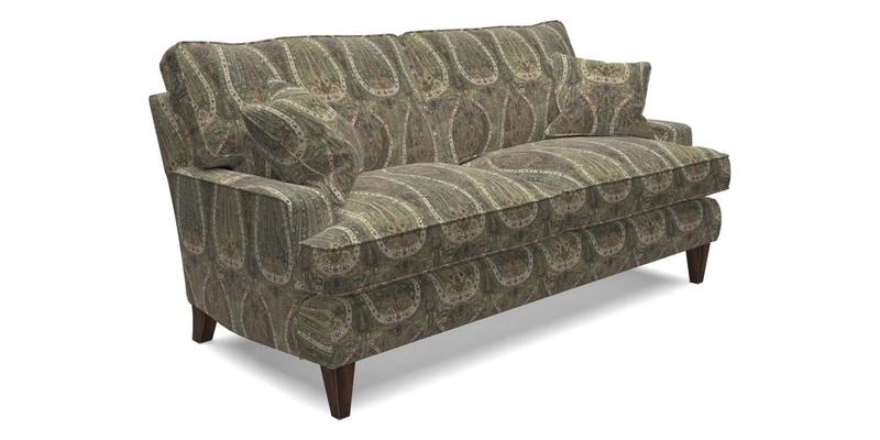 Ingleborough 3 Seater Sofa in Warwick Edinburgh Henna Rugs supplied by Rugs of Petworth