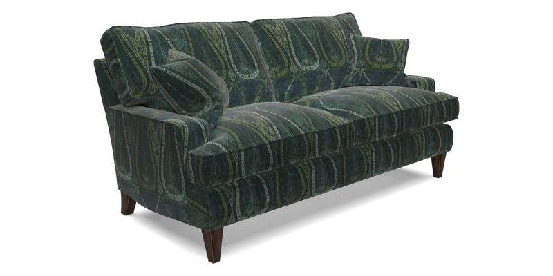 Ingleborough 3 Seater Sofa in Warwick Edinburgh Henna Rugs supplied by Rugs of Petworth