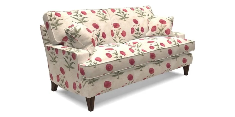 Ingleborough 3 Seater Sofa in Warwick Edinburgh Henna Rugs supplied by Rugs of Petworth