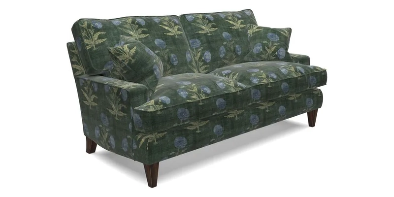 Ingleborough 3 Seater Sofa in Warwick Edinburgh Henna Rugs supplied by Rugs of Petworth