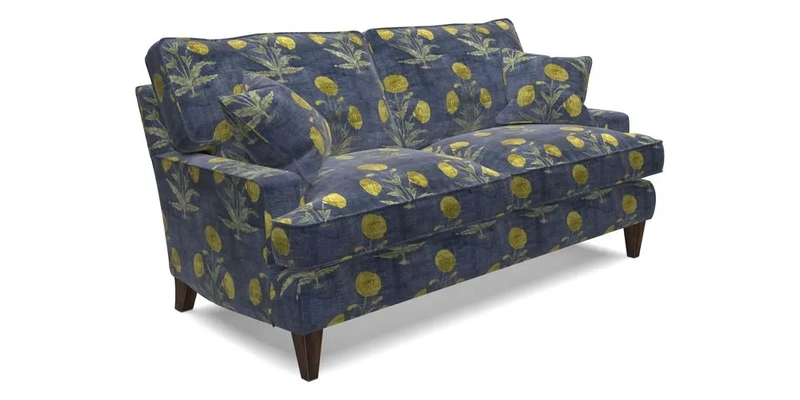 Ingleborough 3 Seater Sofa in Warwick Edinburgh Henna Rugs supplied by Rugs of Petworth