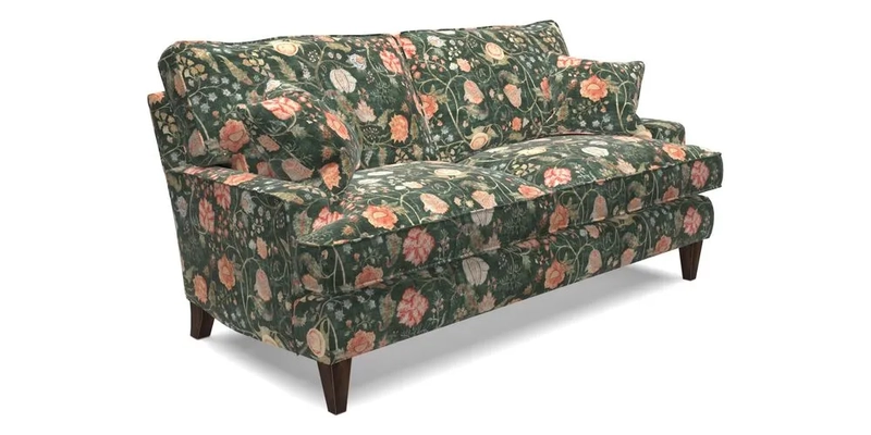 Ingleborough 3 Seater Sofa in Warwick Edinburgh Henna Rugs supplied by Rugs of Petworth