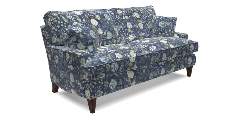 Ingleborough 3 Seater Sofa in Warwick Edinburgh Henna Rugs supplied by Rugs of Petworth