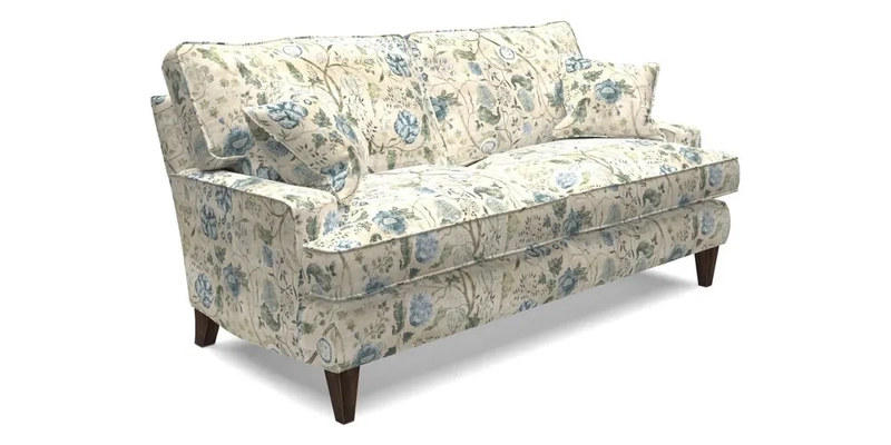 Ingleborough 3 Seater Sofa in Warwick Edinburgh Henna Rugs supplied by Rugs of Petworth