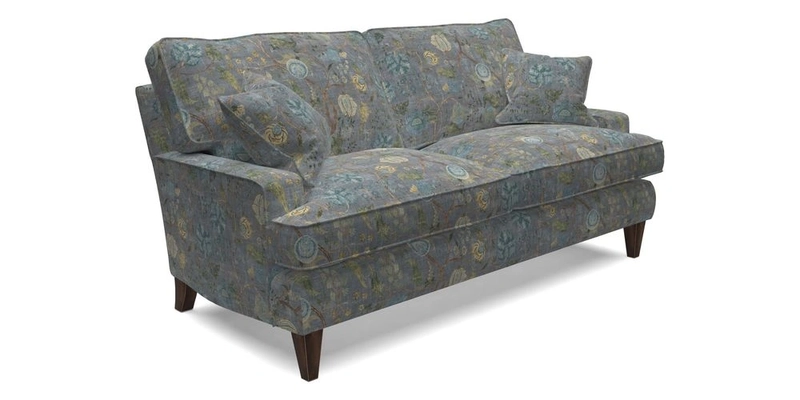 Ingleborough 3 Seater Sofa in Warwick Edinburgh Henna Rugs supplied by Rugs of Petworth