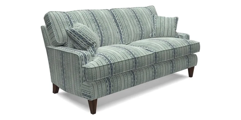 Ingleborough 3 Seater Sofa in Warwick Edinburgh Henna Rugs supplied by Rugs of Petworth