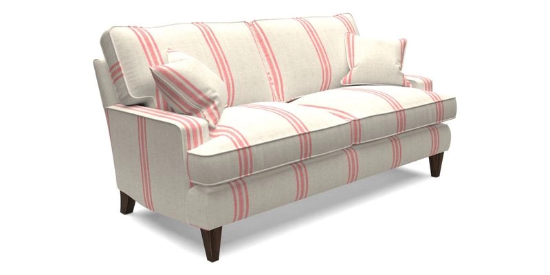 Ingleborough 3 Seater Sofa in Warwick Edinburgh Henna Rugs supplied by Rugs of Petworth