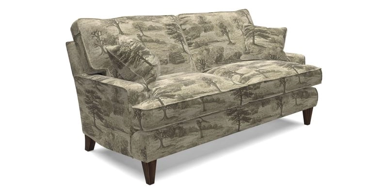 Ingleborough 3 Seater Sofa in Warwick Edinburgh Henna Rugs supplied by Rugs of Petworth