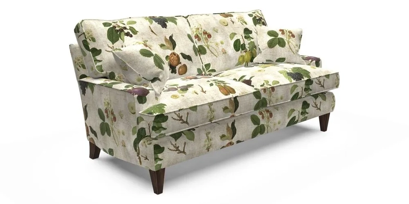 Ingleborough 3 Seater Sofa in Warwick Edinburgh Henna Rugs supplied by Rugs of Petworth