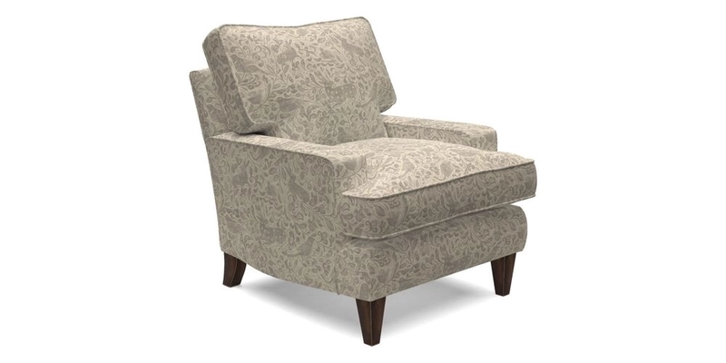 Ingleborough Chair in Two Tone Plain Biscuit