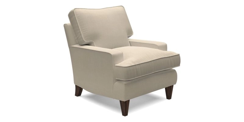 Ingleborough Chair in Two Tone Plain Biscuit