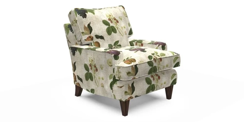 Ingleborough Chair in Two Tone Plain Biscuit