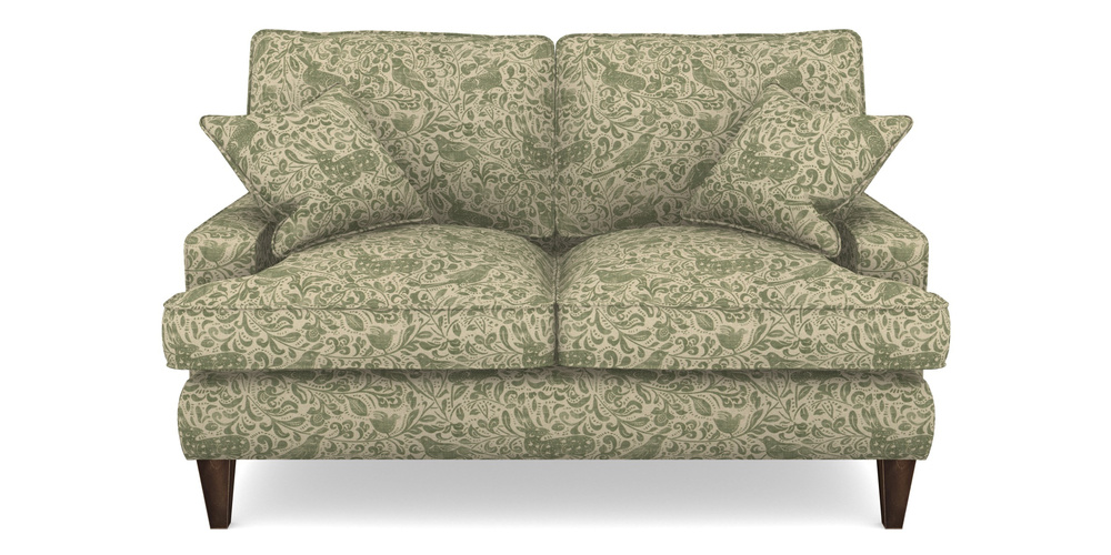 Product photograph of Ingleborough 2 Seater Sofa In V A Drawn From Nature - Bird And Rabbit - Light Green from Sofas and Stuff Limited