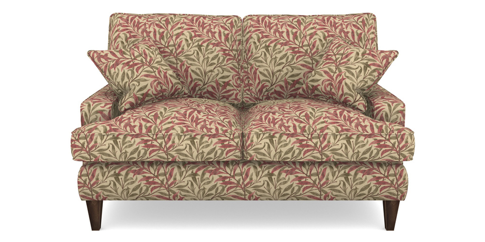 Product photograph of Ingleborough 2 Seater Sofa In V A Drawn From Nature - Willow Bough Large - Red from Sofas and Stuff Limited