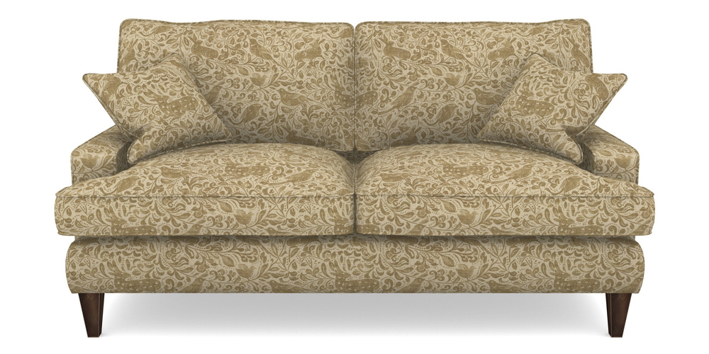 Product photograph of Ingleborough 3 Seater Sofa In V A Drawn From Nature - Bird And Rabbit - Gold from Sofas and Stuff Limited