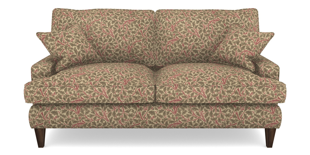 Product photograph of Ingleborough 3 Seater Sofa In V A Drawn From Nature Collection - Oak Tree - Red from Sofas and Stuff Limited