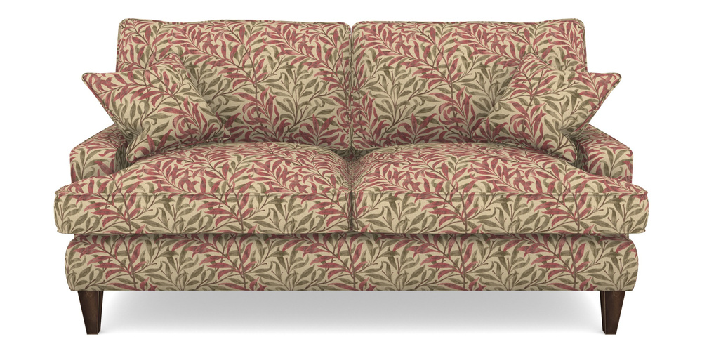 Product photograph of Ingleborough 3 Seater Sofa In V A Drawn From Nature - Willow Bough Large - Red from Sofas and Stuff Limited