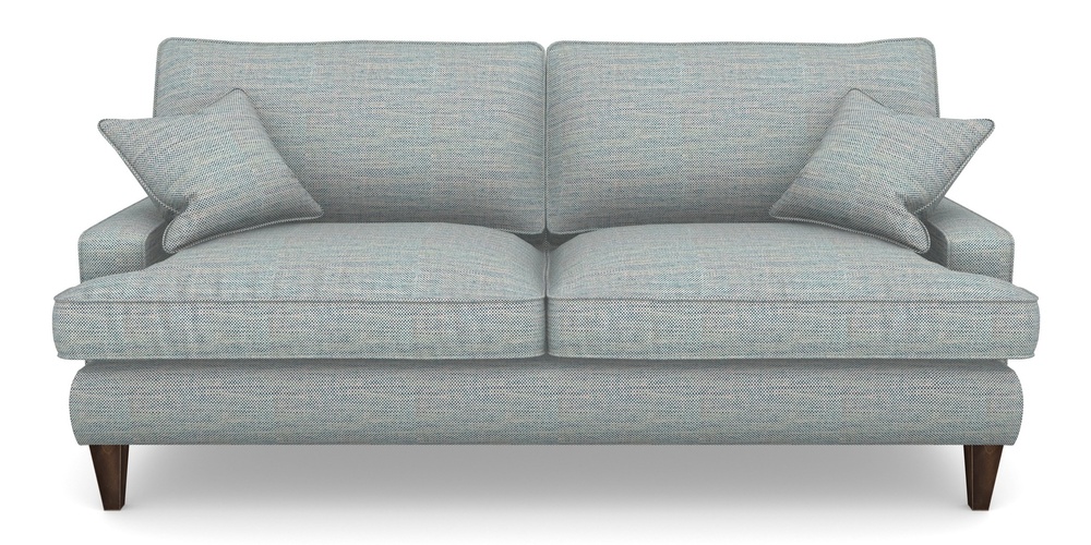 Product photograph of Ingleborough 4 Seater Sofa In Basket Weave - Blue from Sofas and Stuff Limited