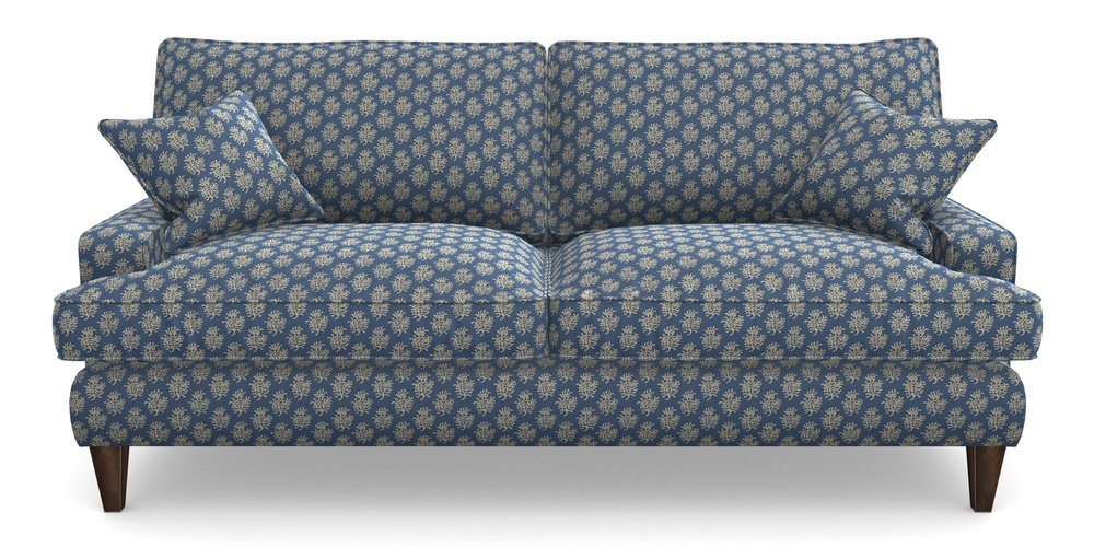 Product photograph of Ingleborough 4 Seater Sofa In Cloth 21 - Coral 1 - Bilberry from Sofas and Stuff Limited