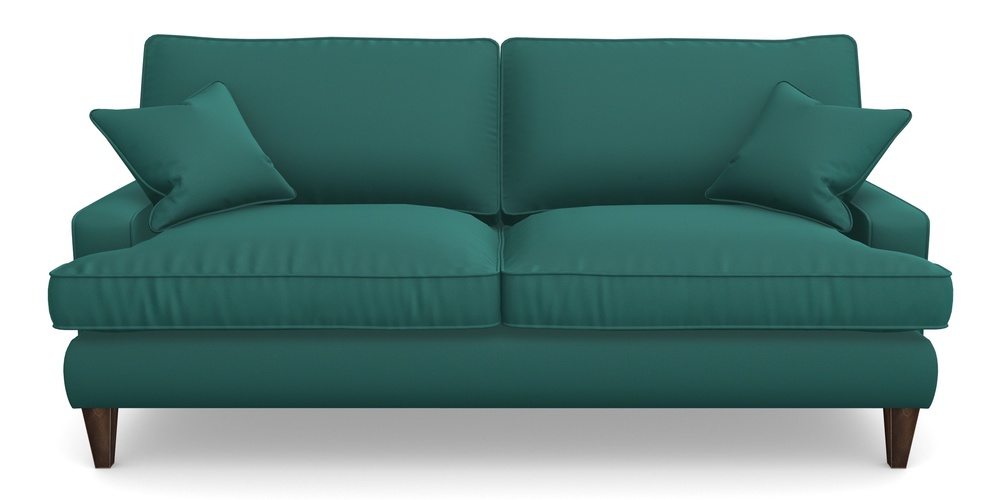 Product photograph of Ingleborough 4 Seater Sofa In Clever Glossy Velvet - Kingfisher from Sofas and Stuff Limited