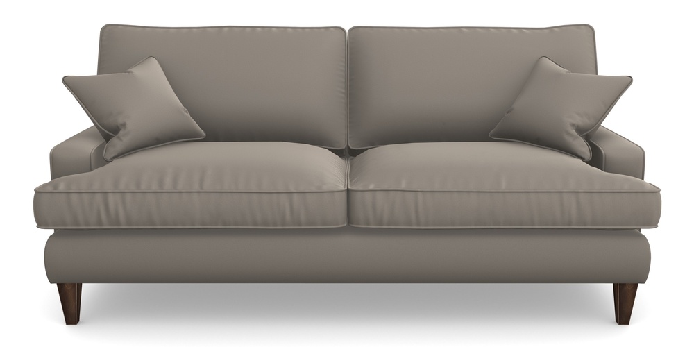 Product photograph of Ingleborough 4 Seater Sofa In Clever Glossy Velvet - Mole from Sofas and Stuff Limited