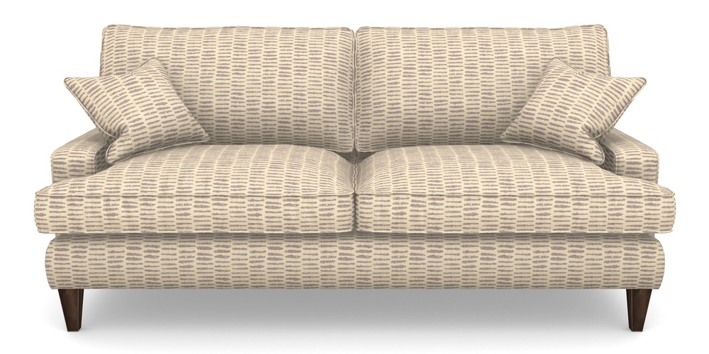 Product photograph of Ingleborough 4 Seater Sofa In Cloth 18 Daub - Berry from Sofas and Stuff Limited