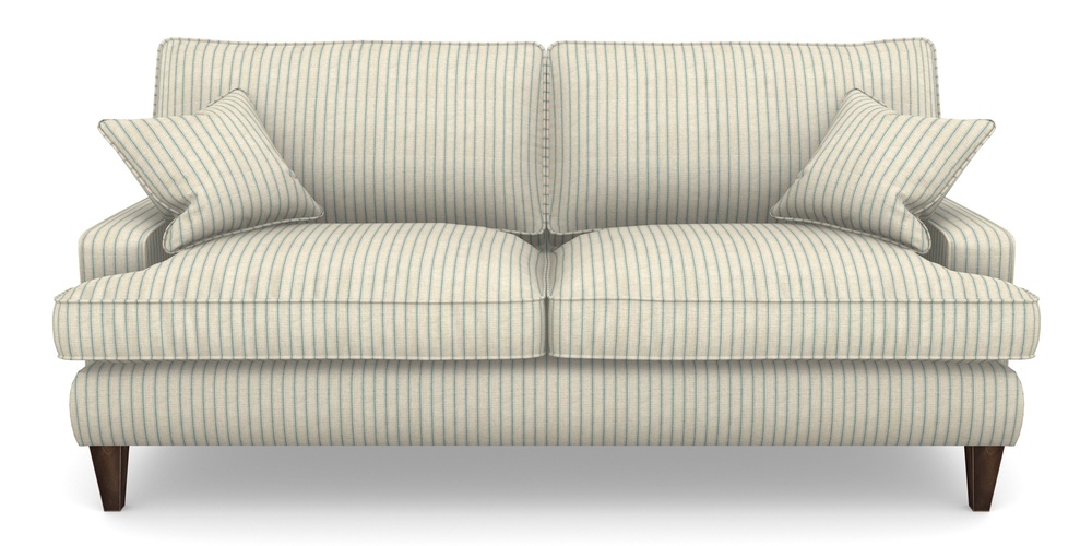 Product photograph of Ingleborough 4 Seater Sofa In Cloth 18 Stripe Ticking - Basil from Sofas and Stuff Limited