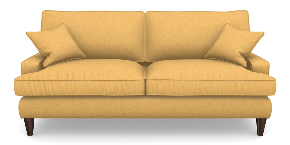 Product photograph of Ingleborough 4 Seater Sofa In Clever Cotton Mix - Mustard from Sofas and Stuff Limited