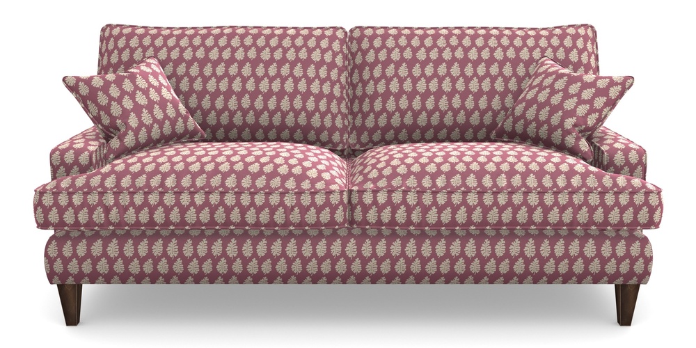 Product photograph of Ingleborough 4 Seater Sofa In Cloth 21 - Oak Leaf - Cassis from Sofas and Stuff Limited