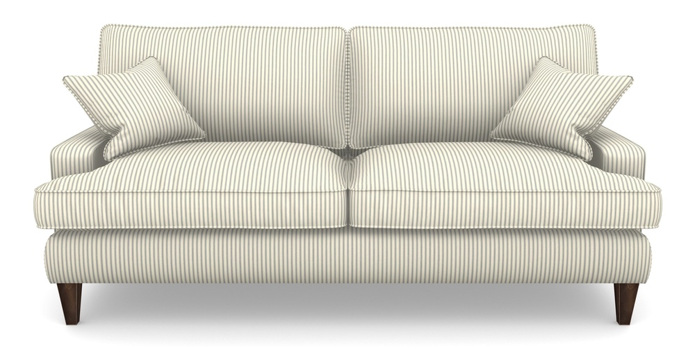 Product photograph of Ingleborough 4 Seater Sofa In Cotton Stripe - Airforce from Sofas and Stuff Limited