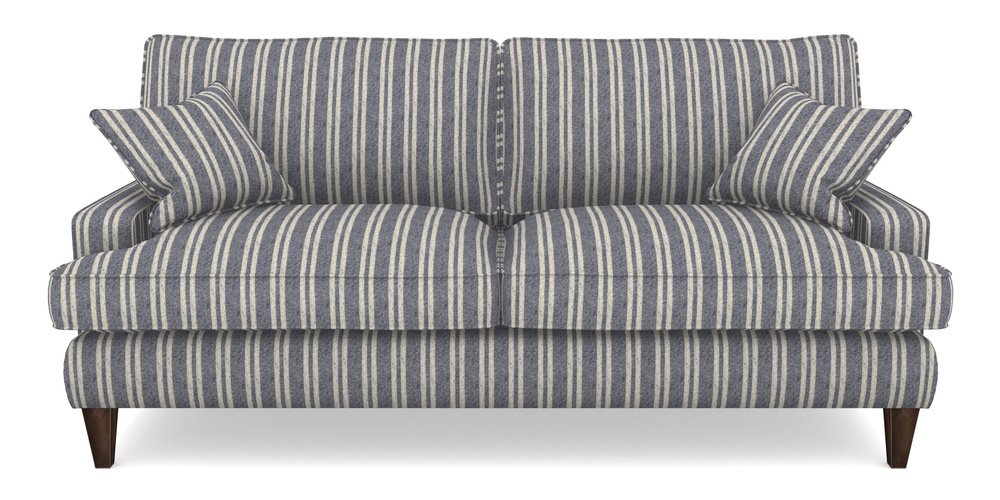 Product photograph of Ingleborough 4 Seater Sofa In Cloth 22 - Barcode - Deep Water from Sofas and Stuff Limited