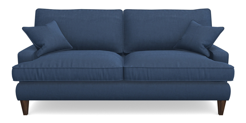 Product photograph of Ingleborough 4 Seater Sofa In Clever Tough And Eco Velvet - Agean from Sofas and Stuff Limited