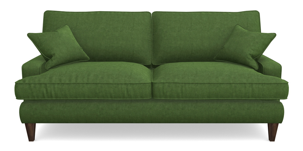 Product photograph of Ingleborough 4 Seater Sofa In Clever Tough And Eco Velvet - Shamrock from Sofas and Stuff Limited