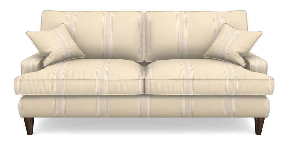 Product photograph of Ingleborough 4 Seater Sofa In Cloth 22 - Racing Stripes Cheltenham - Dove from Sofas and Stuff Limited