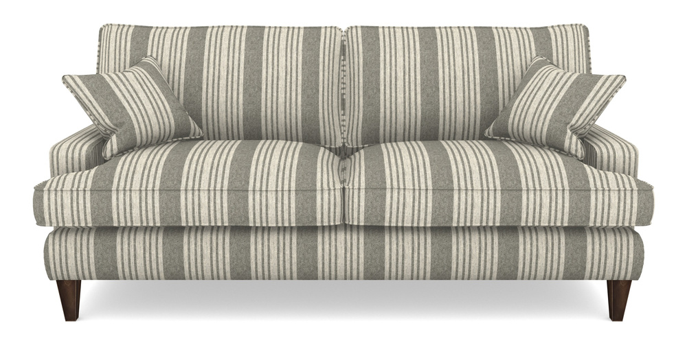 Product photograph of Ingleborough 4 Seater Sofa In Cloth 22 - Bayadere - Seal from Sofas and Stuff Limited