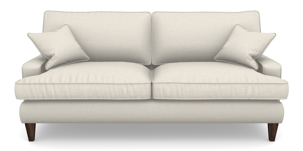 Product photograph of Ingleborough 4 Seater Sofa In Easy Clean Plain - Chalk from Sofas and Stuff Limited