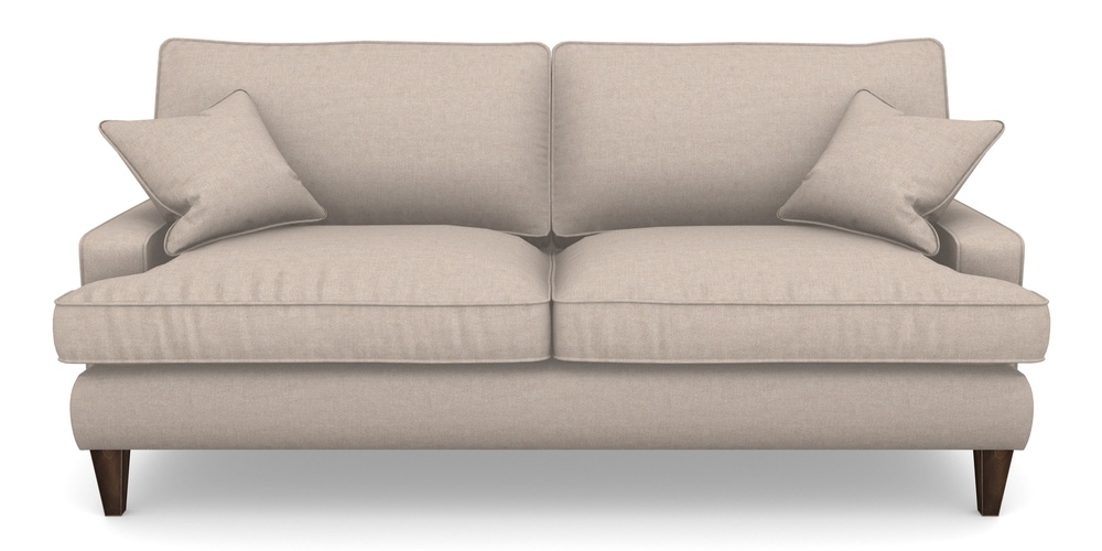 Product photograph of Ingleborough 4 Seater Sofa In Easy Clean Plain - Cream from Sofas and Stuff Limited