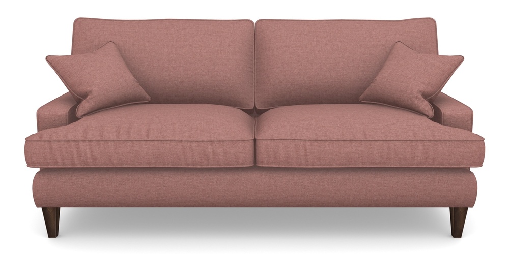 Product photograph of Ingleborough 4 Seater Sofa In Easy Clean Plain - Rosewood from Sofas and Stuff Limited