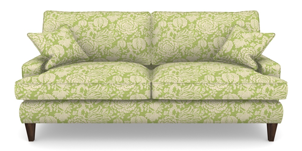 Product photograph of Ingleborough 4 Seater Sofa In V A Brompton Collection - Flowering Kale - Lime from Sofas and Stuff Limited