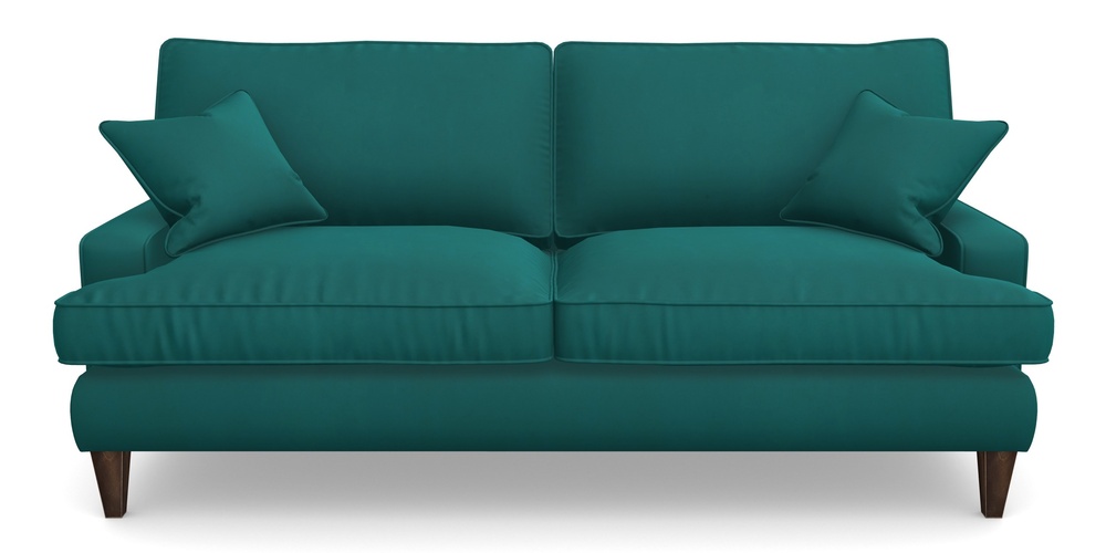 Product photograph of Ingleborough 4 Seater Sofa In House Clever Velvet - Teal from Sofas and Stuff Limited