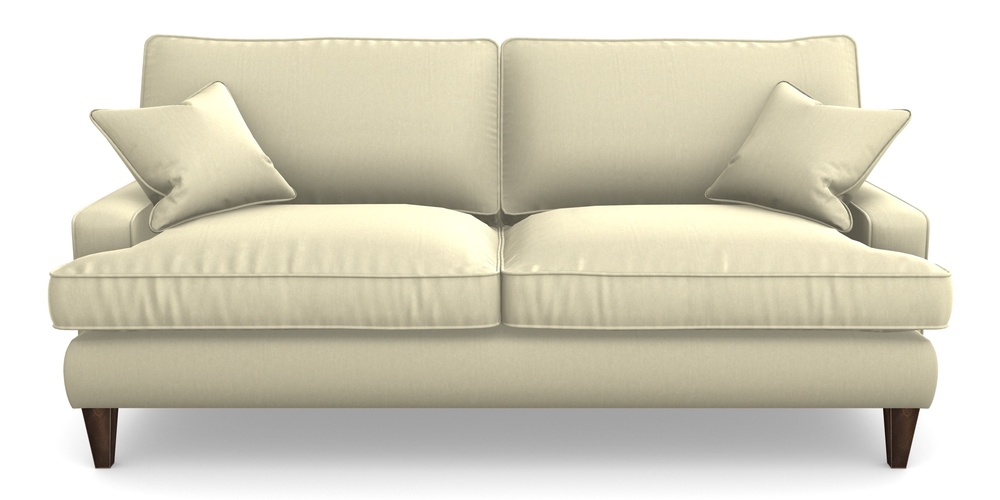 Product photograph of Ingleborough 4 Seater Sofa In House Velvet - Latte from Sofas and Stuff Limited