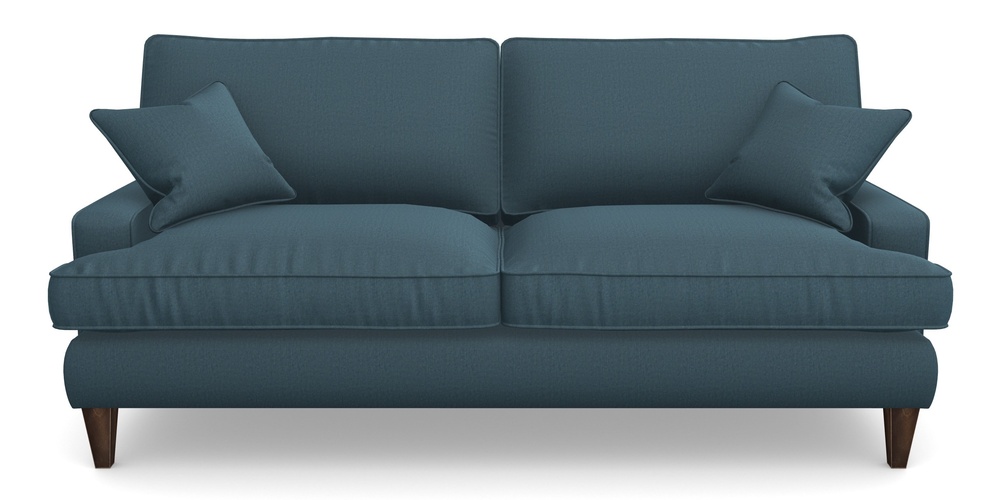 Product photograph of Ingleborough 4 Seater Sofa In House Velvet - Petrol from Sofas and Stuff Limited