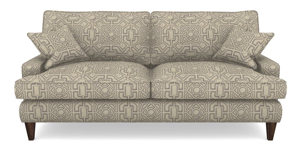 Product photograph of Ingleborough 4 Seater Sofa In Rhs Collection - Large Knot Garden Linen - Grey from Sofas and Stuff Limited