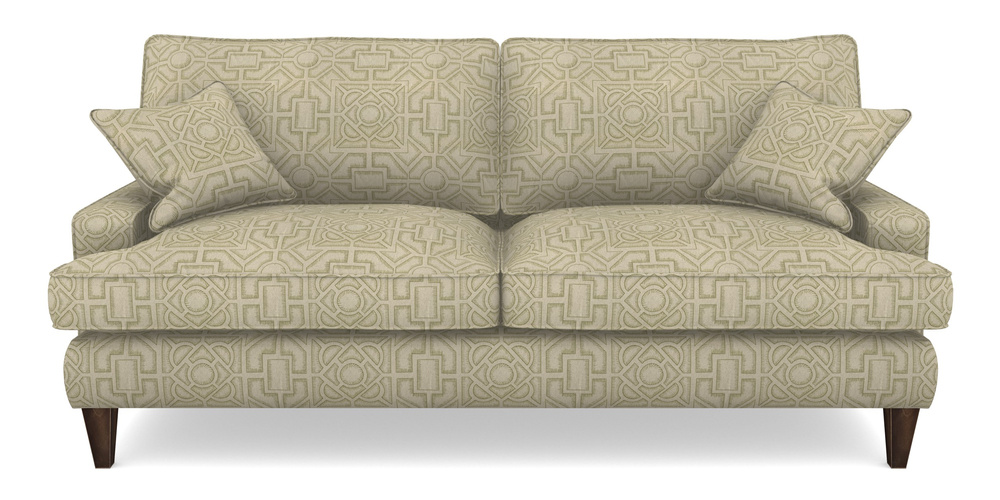 Product photograph of Ingleborough 4 Seater Sofa In Rhs Collection - Large Knot Garden Linen - Olive from Sofas and Stuff Limited