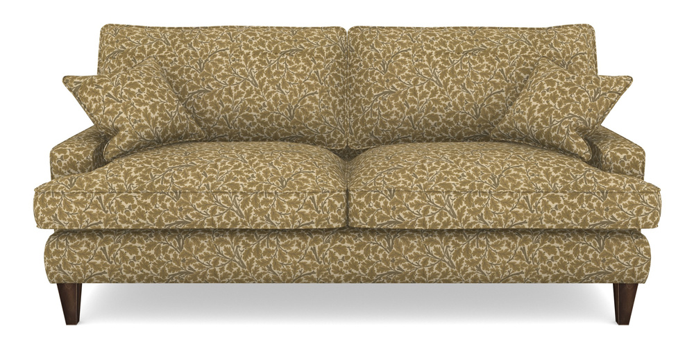 Product photograph of Ingleborough 4 Seater Sofa In V A Drawn From Nature Collection - Oak Tree - Gold from Sofas and Stuff Limited