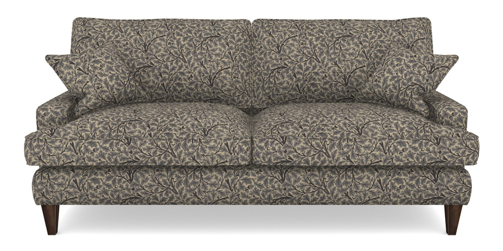 Product photograph of Ingleborough 4 Seater Sofa In V A Drawn From Nature Collection - Oak Tree - Navy from Sofas and Stuff Limited