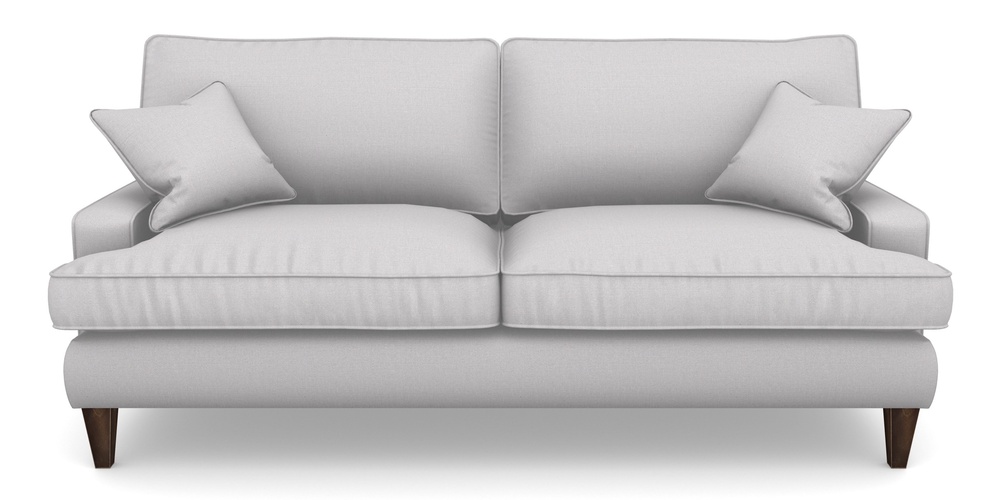 Product photograph of Ingleborough 4 Seater Sofa In Plain Linen Cotton - Seal from Sofas and Stuff Limited